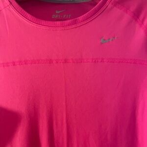 Nike Bright Pink Dri-FIT Shirt